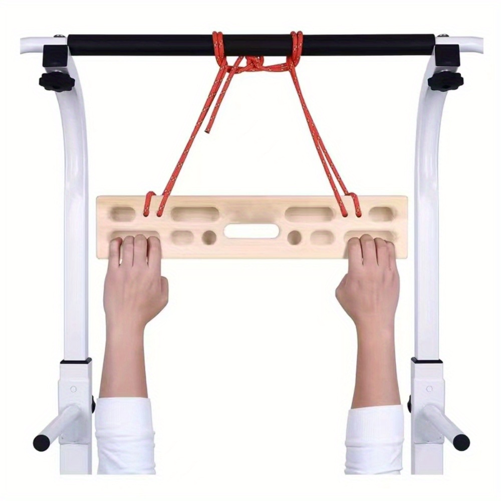 Gymnastic Ring Wood - مجموعة جدار تسلق خشبي جديدة -