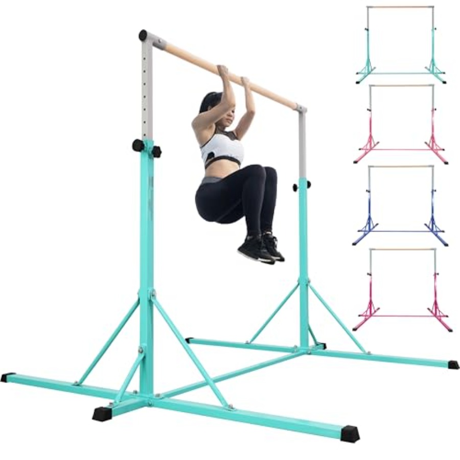 Gymnastic Ring Wood - عمود جمباز للتدريب المنزلي مصنوع من
