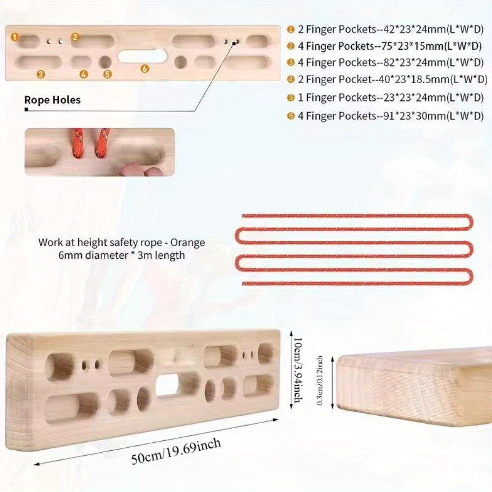مجموعة جدار تسلق خشبي جديدة -  - مراجعة Gymnastic Ring Wood وسعره