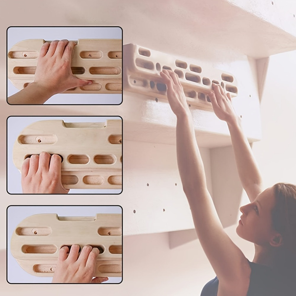 مجموعة جدار تسلق خشبي جديدة -  - مراجعة Gymnastic Ring Wood وسعره