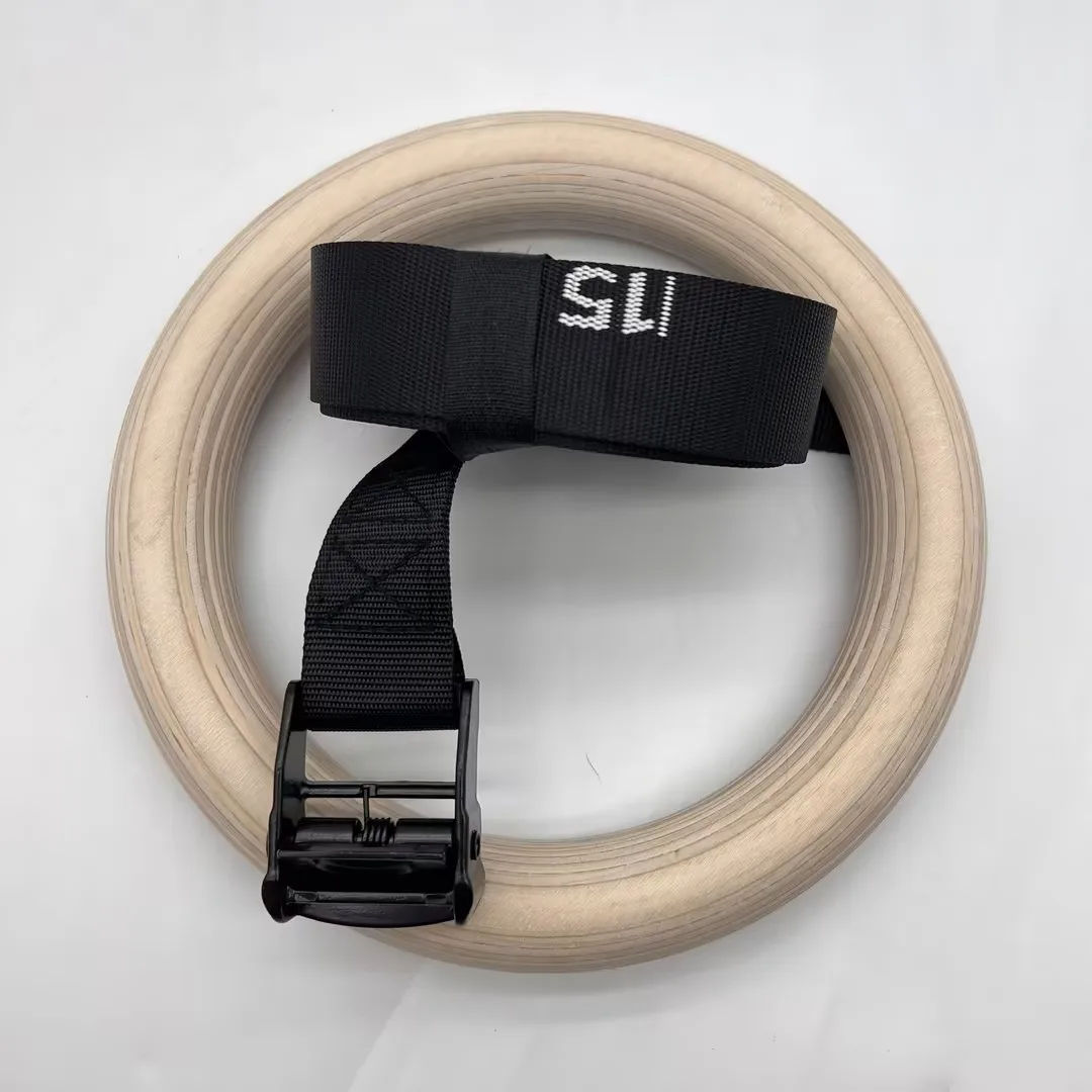 حلقات رياضية متينة وآمنة مصنوع - مراجعة Gymnastic Ring Wood وسعره